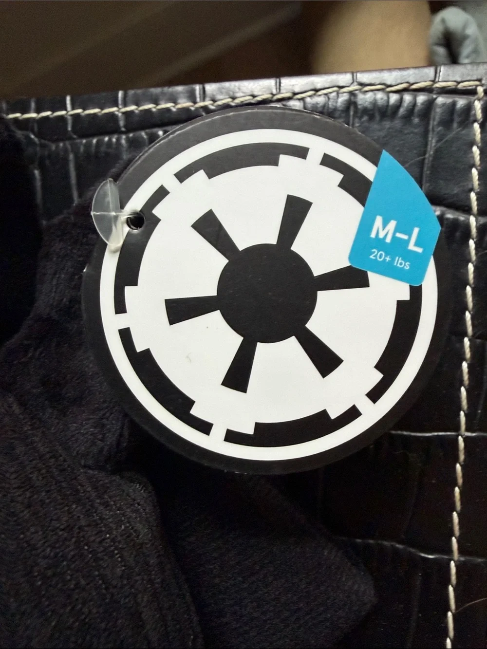 NWT Bark Darth Vader Multi Part Squeaky and Crinkle Toy